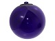 HolmegaardBlue decoration ball 9 cm.