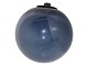 HolmegaardBlue decoration ball 9 cm.
