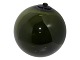 HolmegaardLarge dark green decoration ball 12 cm.