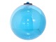 HolmegaardLarge turquoise blue decoration ball 15 cm.