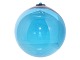 HolmegaardHuge turquoise blue decoration ball 19cm.