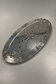 Georg Jensen Silver Fish Tray with Drainer No. 206
