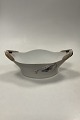 Royal Copenhagen Art Nouveau oval Bowl with Dragonfly ...