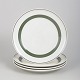 Olle Alberius for Rörstrand, set of four "Taffel" plates.