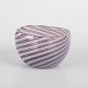 Murano, latticino glass bowl.