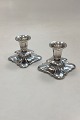 Pair of Silver Plated Candlesticks