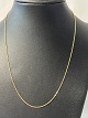 Necklace Anchor facet 14 kt. gold.Length 45.0 cm