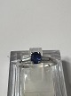 Women's Vintage ring with blue sapphire 14 karat white ...