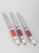 L'Art presents: Bjørn Wiinblad for Rosenthal, set of three lunch knives.