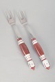 L'Art presents: Bjørn Wiinblad for Rosenthal, pair of meat forks.
