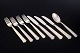 L'Art presents: Raadvad, set of eight pieces of silver-plated dinner flatware.