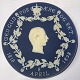 Commemorative plate from Wedgwood: King Christian IX in 1898