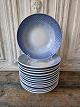 B&G Blue Tone soup plate no. 1008/714 - 24,5 cm.