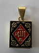 Antik Huset presents: Book Pendant / Charms in 18 carat gold.Height 2.1 cm.