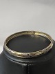 Antik Huset presents: Bangle Gold Plated Two-Tone Sterling SilverMeasures 6.0 cm