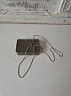 Long Venezia necklace in sterling silver - 70 cm.