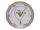 Flora DanicaSoup plate with pierced border 24 cm.