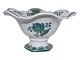 Aluminia green TranquebarRare bowl on stand