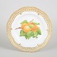 L'Art presents: Royal Copenhagen, Flora Danica fruit plate.