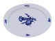 Blue Flower AngularPlatter 33.5 cm. #8538