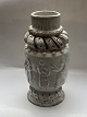 Anders Høy: Vase with a group of figures in relief on an ...
