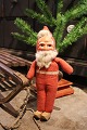 Old Santa Claus with body in straw - felt and face in ...