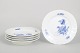 Royal Copenhagen Blue Flower Curved, set of five ...