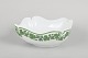 Meissen, bowl with vine leaf pattern.