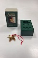 Georg Jensen Golden Christmas Holiday Ornament - ...