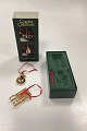Georg Jensen Golden Christmas Holiday Ornament - Snowman ...