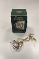 Bing og Grøndahl Golden Christmas Crystal Ornament Fugl