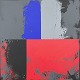 Dansk Kunstgalleri presents: "Concrete Composition" – oil painting on canvas, mounted in a black frame from ...