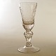 Large glass goblet with the coats of arms of the ...