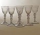 Set of six rare Norwegian Nøstetangen Chrystal Desert ...