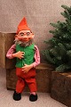 Cute, old store Santa Claus with felt clothes, ...