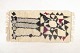 Swedish rya carpet, circa 1970s.
