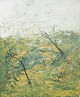 Göta Fogler, “Vindbitna träd” (“Windblown Trees”), oil ...