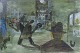 Sören Andersson (f. 1941), cityscape, oil on board, ...