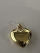14 carat gold Heart.Charms / Pendants.Height 1.7 cm.
