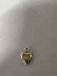 14 carat gold. Heart.Charms / Pendants.Height 1.6 cm.