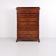 Tall Antique Mahogany Chest of Drawers with Seven ...