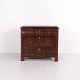 Antique Mahogany Chest of Drawers with Brass Hardware ...
