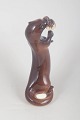 L'Art presents: Lomonosov, otter with fish figurine.