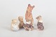 L'Art presents: Lomonosov, set of six bear cub figurines.
