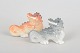 L'Art presents: Lomonosov, set of two dragon figurines.