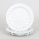 L'Art presents: Grethe Meyer for Royal Copenhagen, Blue Line, set of four dinner plates.