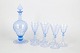 L'Art presents: Murano set of seven liqueur glasses and decanter, mid-20th century.