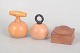 Collection of three Danish salt and pepper mills, R. ...