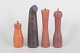 Collection of four Danish  salt and pepper mills in ...