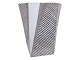 Bing & Grondahl Futura Tall vase with silver decoration